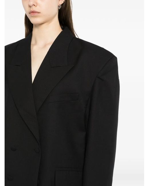 VAQUERA Black Slouchy Blazer