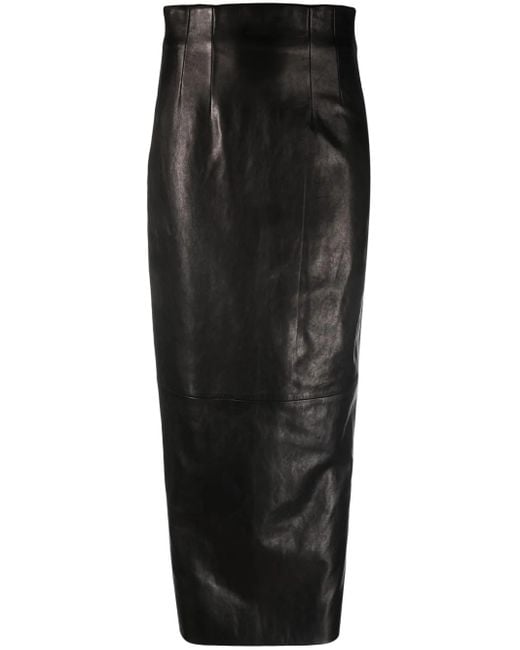 Khaite Black Loxley Skirt