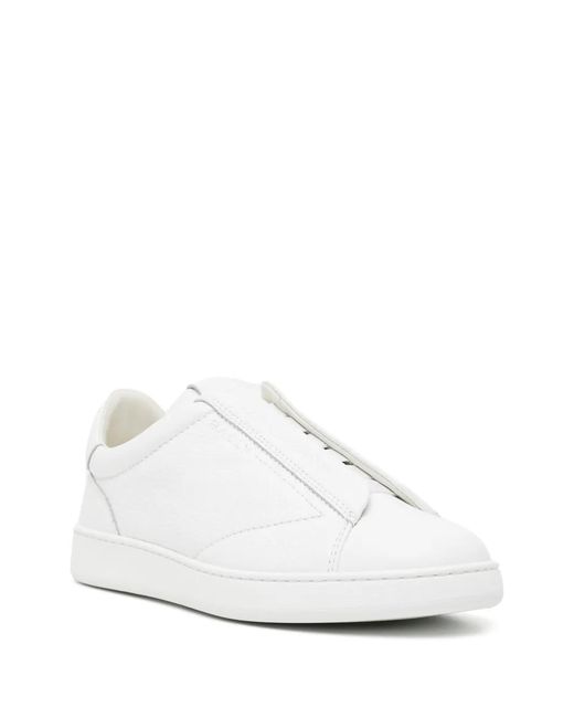 Bally White Romy Trainers
