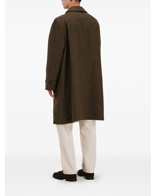 Fortela Brown Reversible Coat for men