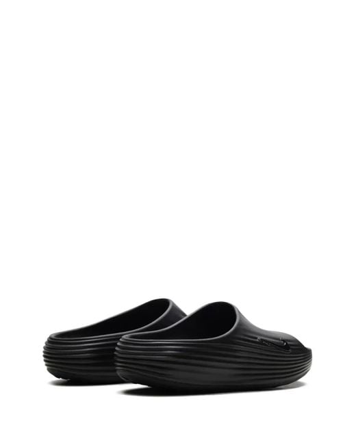 Nike Black Reactx Rejuven8 "Triple" Slides for men