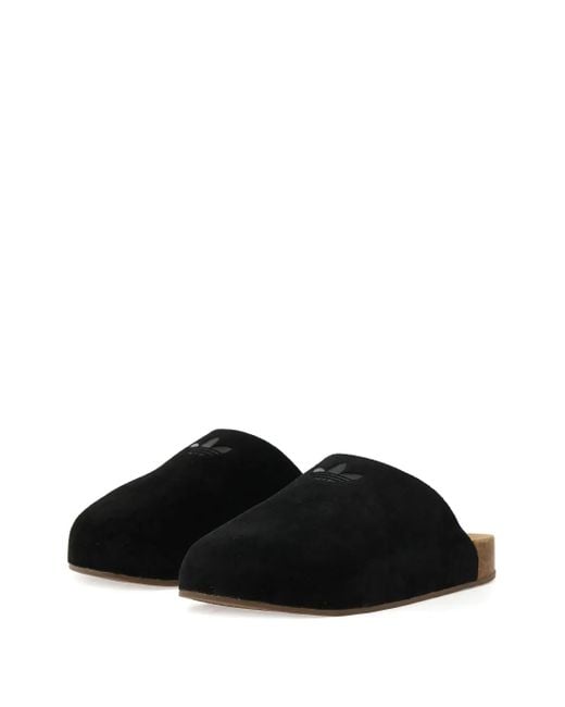 Adidas Black Adimule Mules