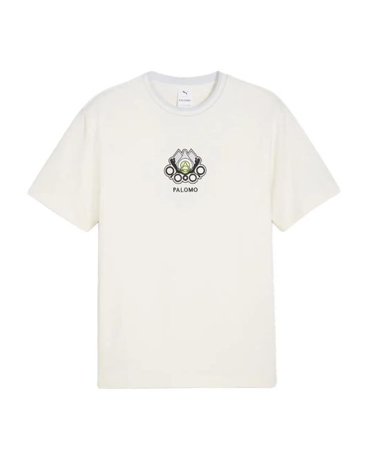 メンズ PUMA Palomo グラフィック Tシャツ White