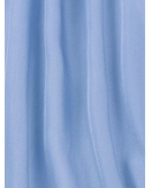 Bondi Born Blue Capri Silk Maxi Dress