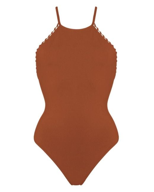 Eres Brown Sunlight One-piece Swimsuit