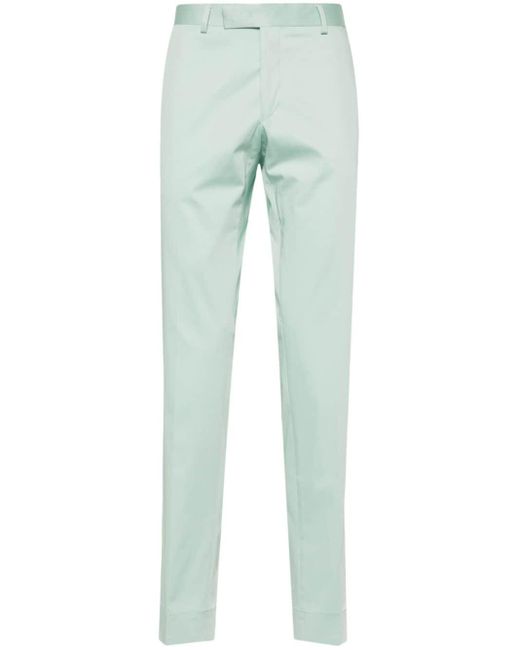 Karl Lagerfeld Blue Slim-cut Tailored Trousers for men