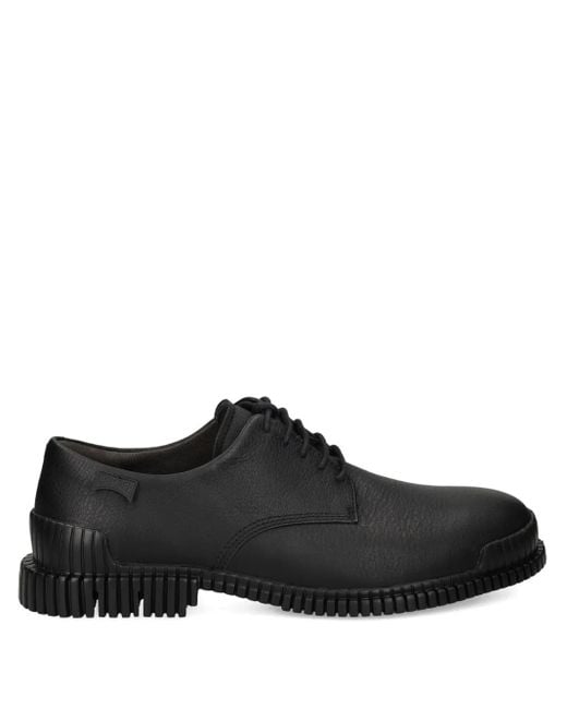 Camper Black Pix Lace-Up Derby Shoes for men