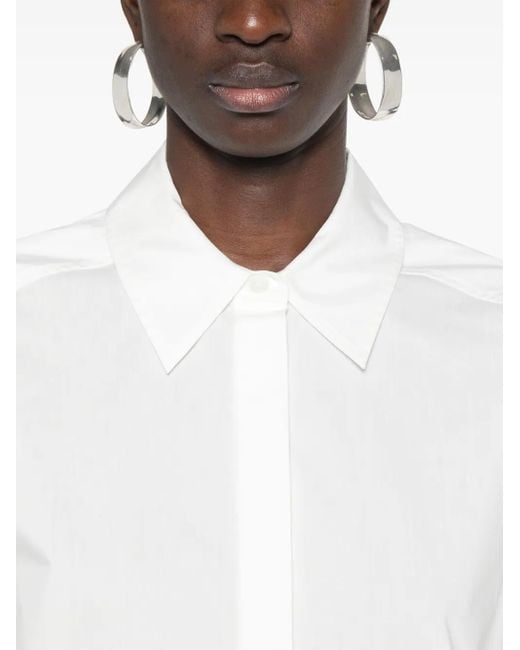 Jonathan Simkhai White Gemma Hemd