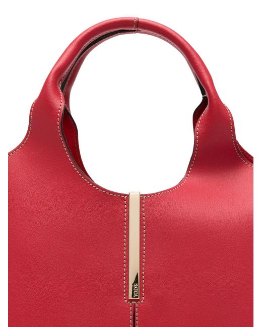 Borsa Tote Mini di Tod's in Red