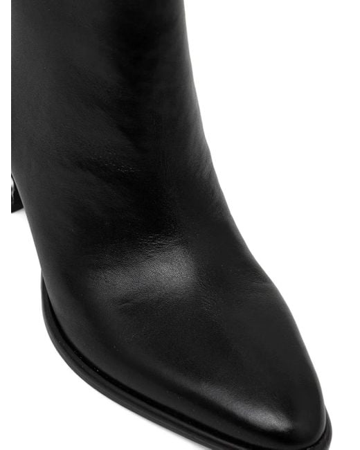 Bottes Perinna 79 Mm À Talon Épais Guess en coloris Black