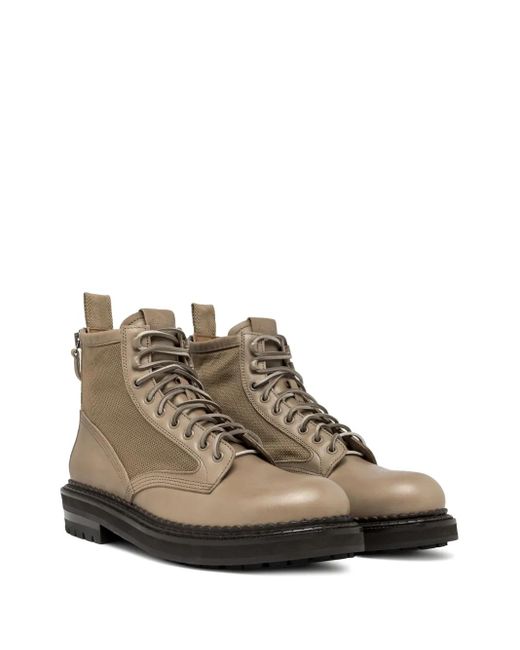 Buttero Brown Leather Boots for men