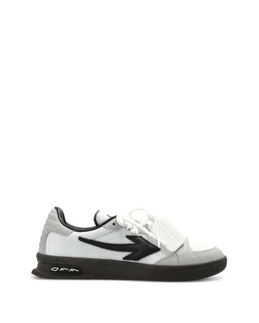 Off-White c/o Virgil Abloh White End Of Play Arrow Lace-Up Sneakers