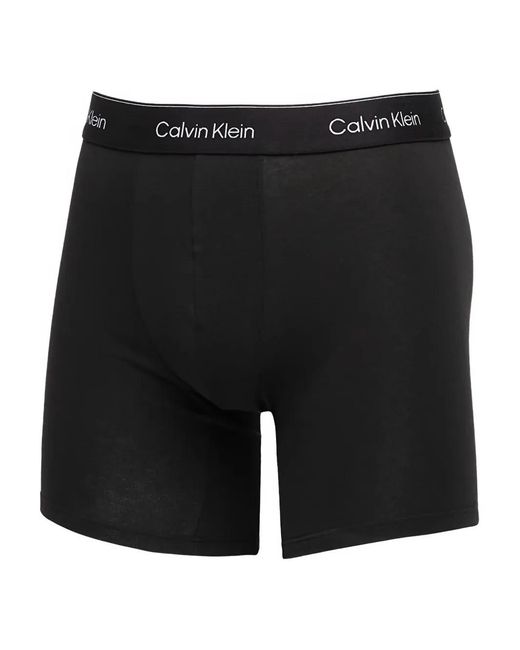 Boxer Icon Con Logo di Calvin Klein in Black da Uomo