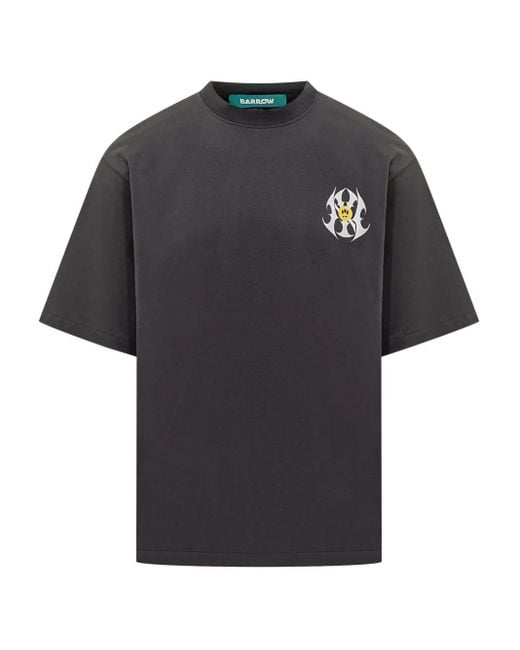 Barrow T-Shirt mit Print in Black für Herren