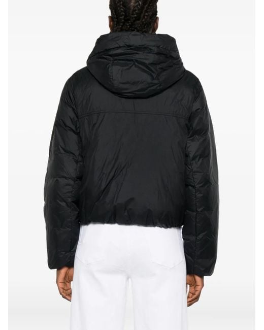 Canada Goose Elba Donsjack Met Capuchon in het Black