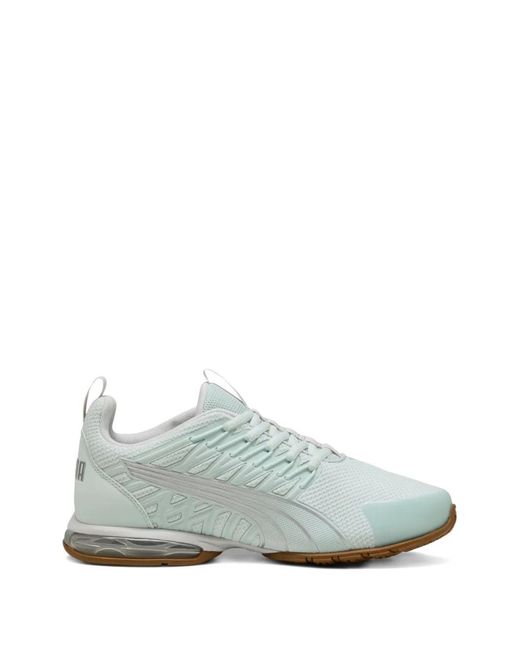 PUMA White Eva Voltaic Trainers