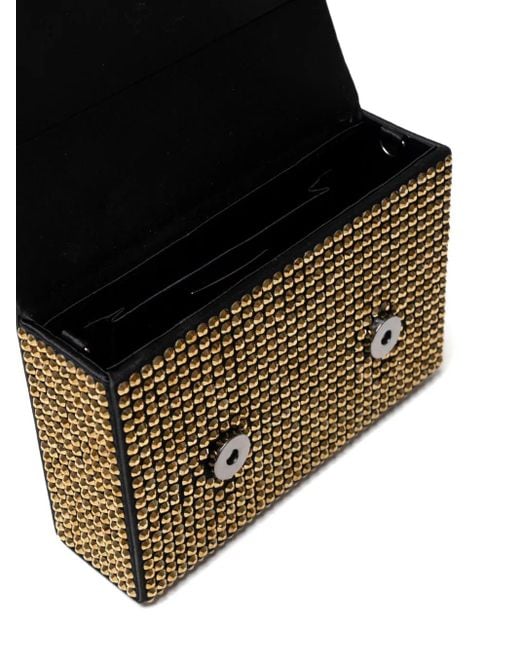 Clutch Con Borchie di Twentyfourhaitch in Brown
