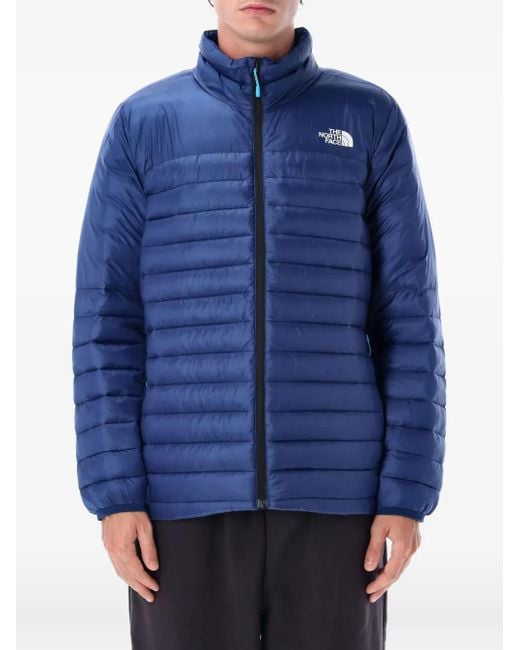 The North Face Blue Quilted Padded Jacket for men