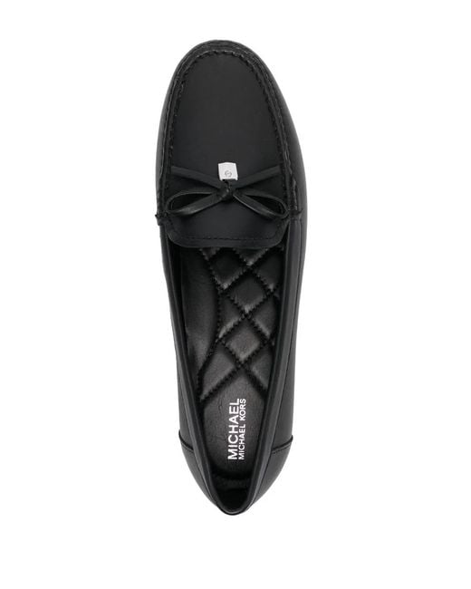 Michael Kors Black Round Toe Loafers