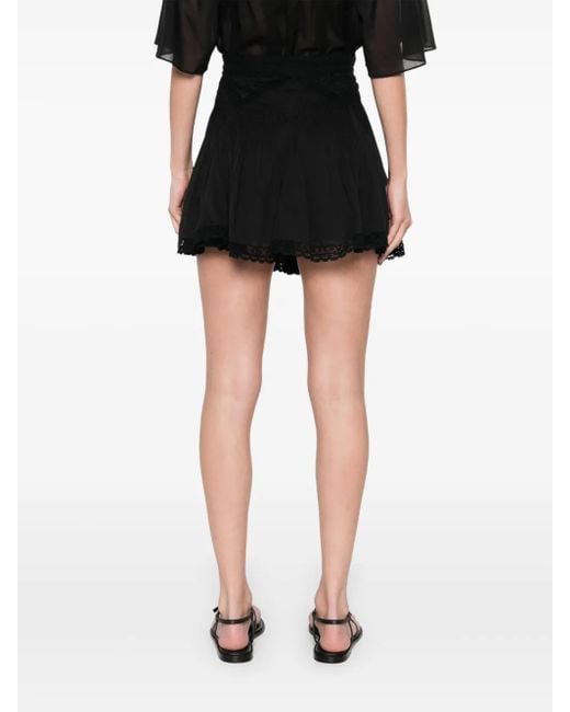 Isabel Marant Black Goldie Short Skirt