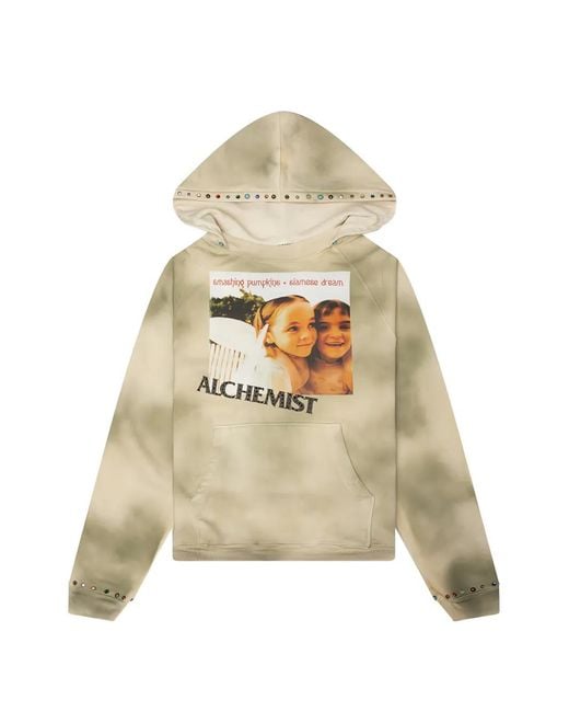Alchemist White X Smashing Pumpkins Graphic-Print Hoodie for men