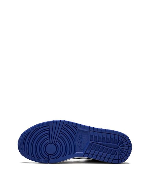 Nike Blue Air 1 Low "Royal Toe" Sneakers