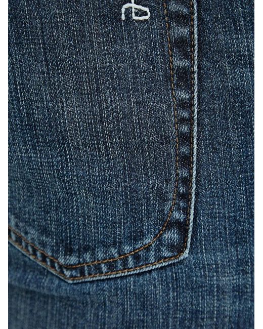 Rag & Bone Blue Back-Pocket Jeans for men