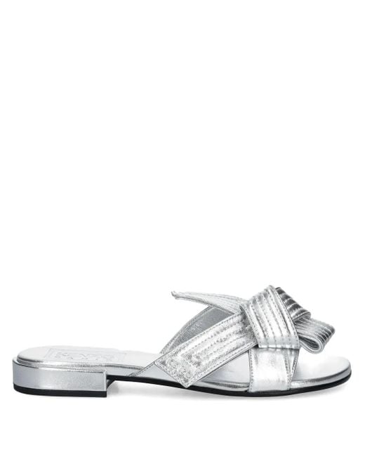 KENZO White Oki Sandals