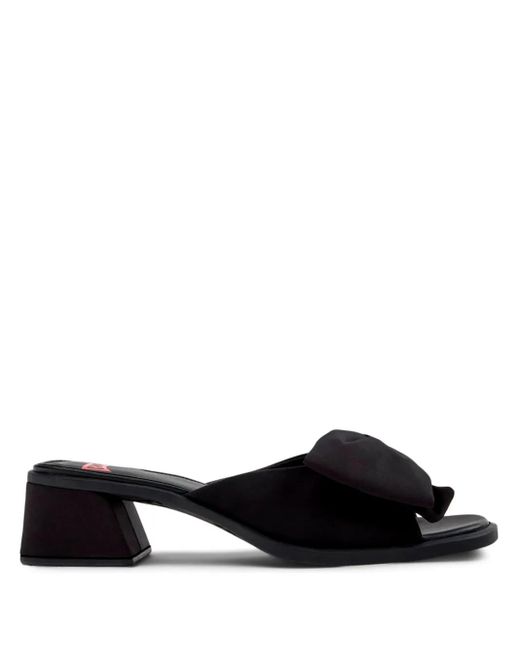 Camper Black Kora Twins Sandals