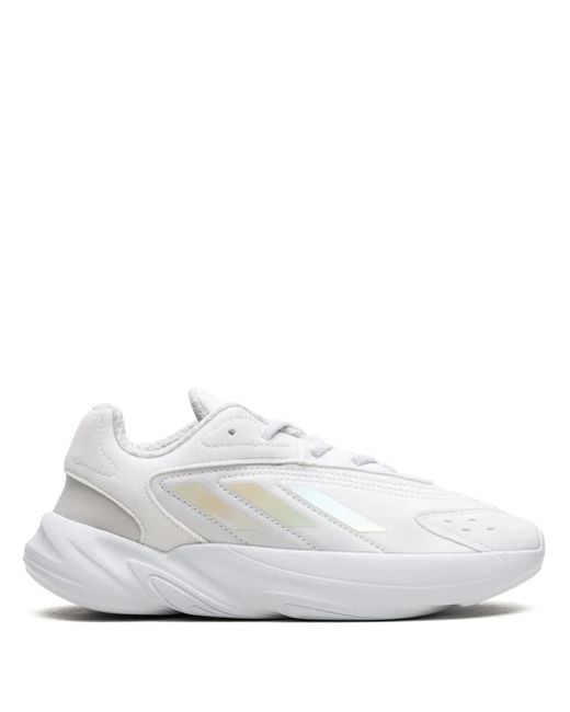 Adidas White Ozelia J "Triple" Sneakers