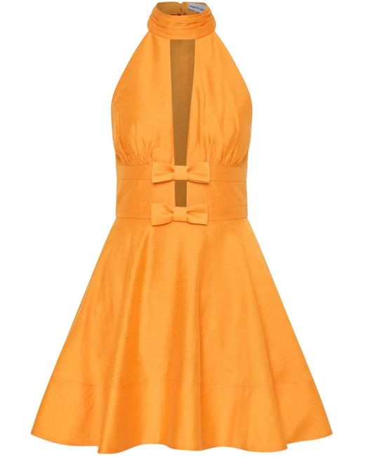 Rebecca Vallance Cera ミニドレス Orange