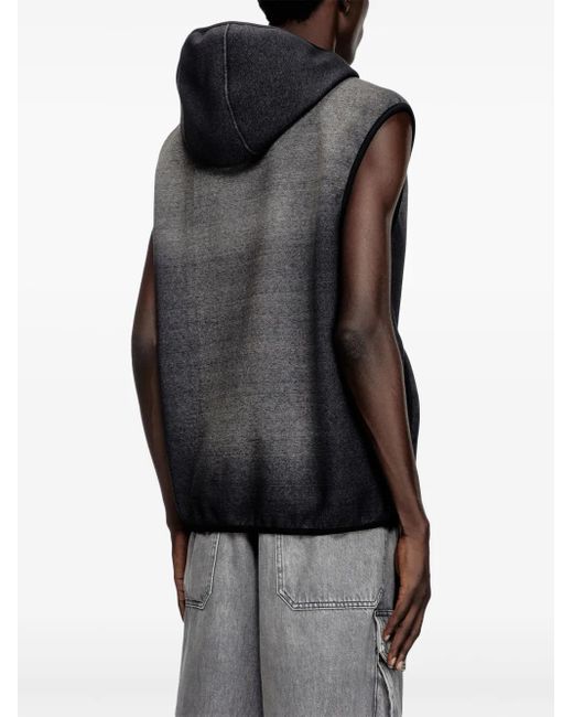 DIESEL Black Haky Hoodie