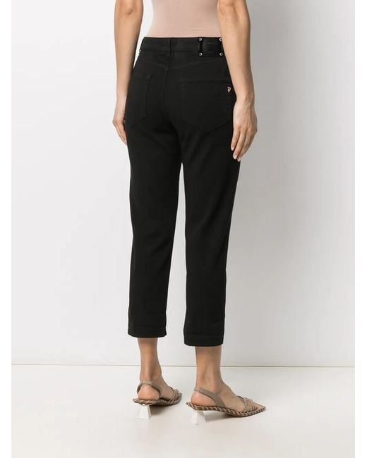 Dondup Black Jeans Koons Denim