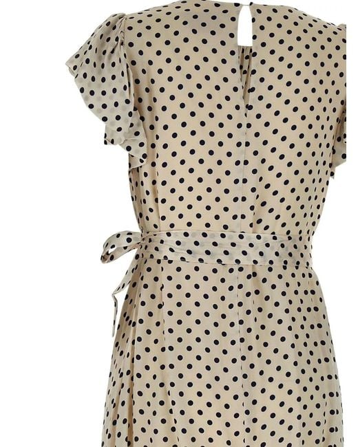 Kaos Multicolor Minikleid Mit Polka Dots