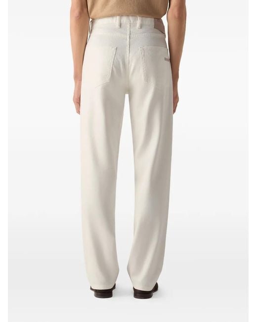 Zegna White Roccia Trousers for men