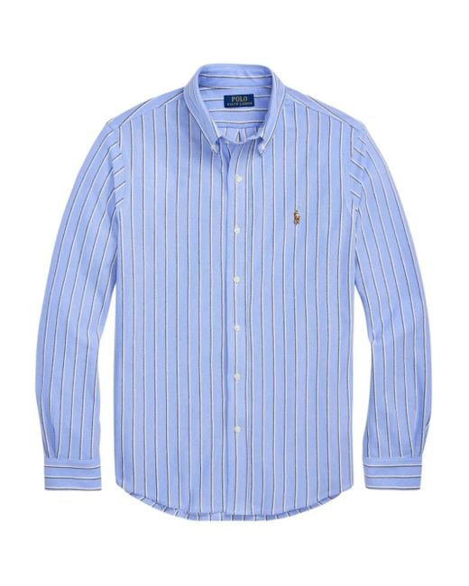 メンズ Polo Ralph Lauren ストライプ シャツ Blue