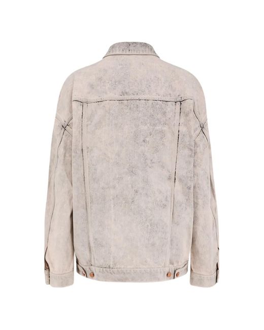 3x1 White Bleached Denim Jacket