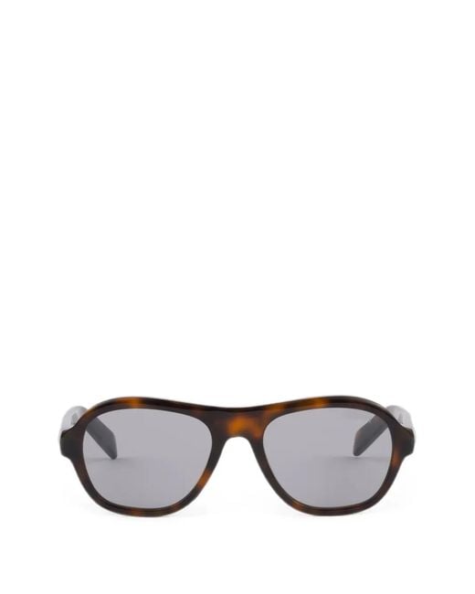 Prada Getönte Pilotenbrille in Gray für Herren