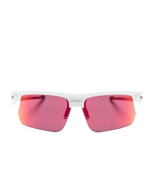 Oakley Pink Bisphaeratm️ Biker-style Frame Sunglasses