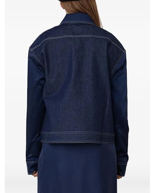 OperaSPORT Blue Buttoned Denim Jacket