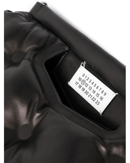 Maison Margiela Black Mittelgroße Glam Slam Classique Schultertasche