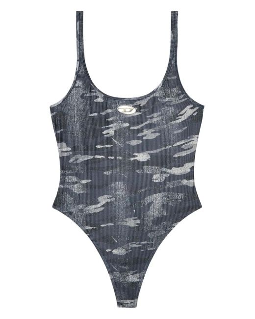 DIESEL Ut-Body-Utlt Badpak in het Gray