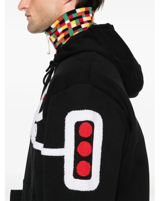 Walter Van Beirendonck Android Hoodie in Black für Herren