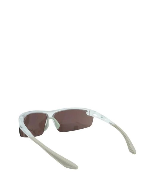 Nike Gray Windtrack E Square-Frame Sunglasses