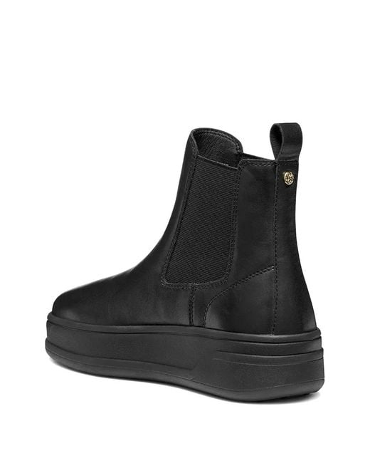 Geox Black Bottines Chelsea Spherica Ecub-2 50 Mm