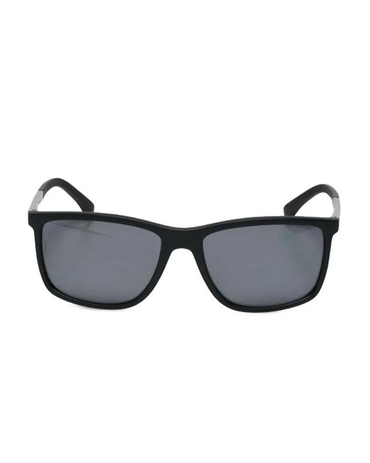 Emporio Armani Black Square-Frame Sunglasses
