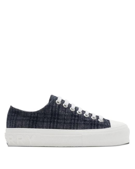 Burberry Blue Jack L Low Sneakers