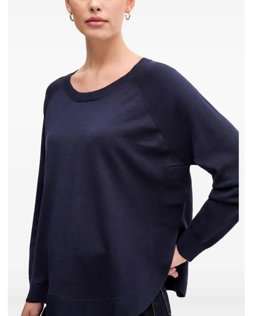 Benetton Blue Long-Sleeve Sweater