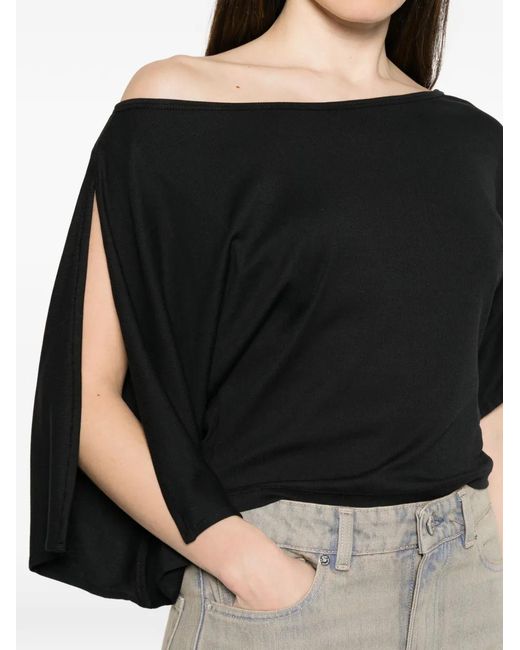 M I S B H V Black Holywood Baby Top
