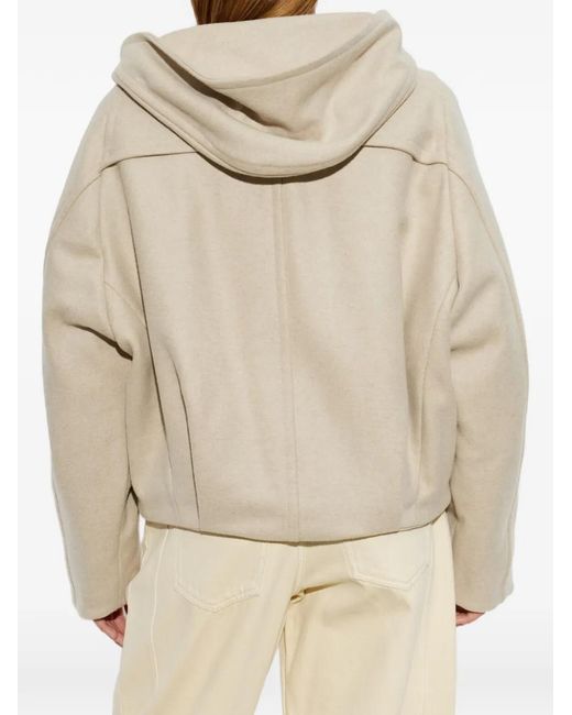Isabel Marant Natural Trixie Hooded Jacket